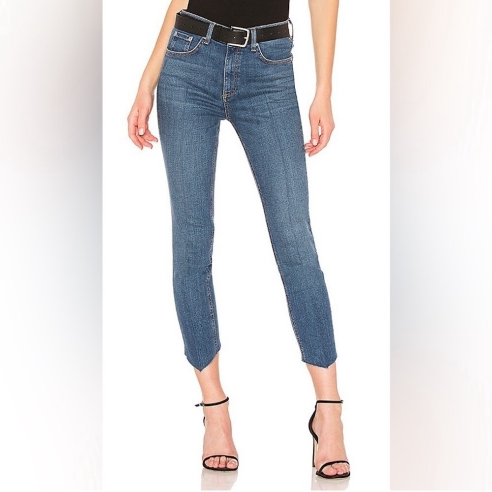 Rag & Bone HIGH RISE ANKLE SKINNY in Manson